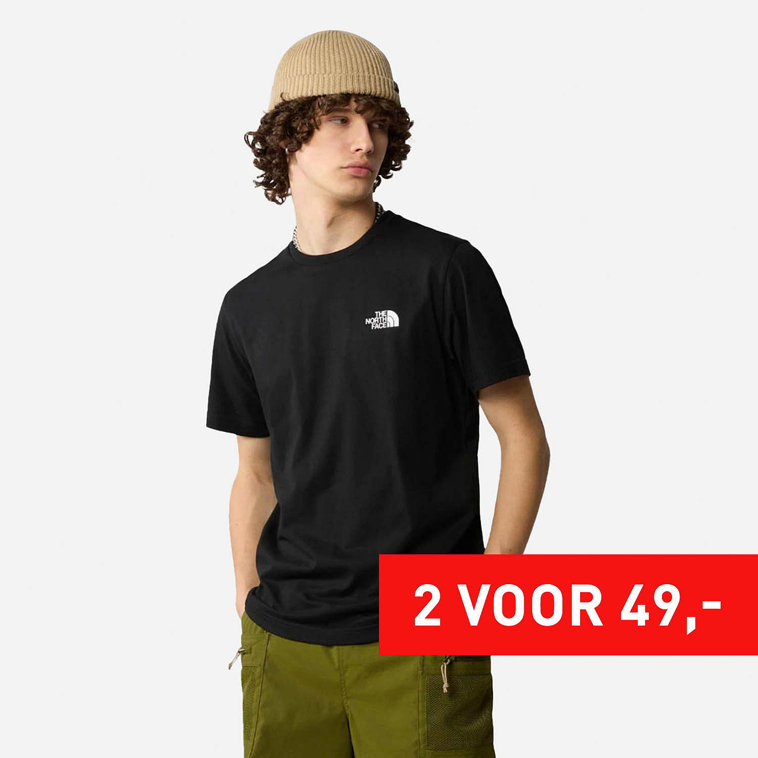 AN310054 Simple Dome T-Shirt Heren