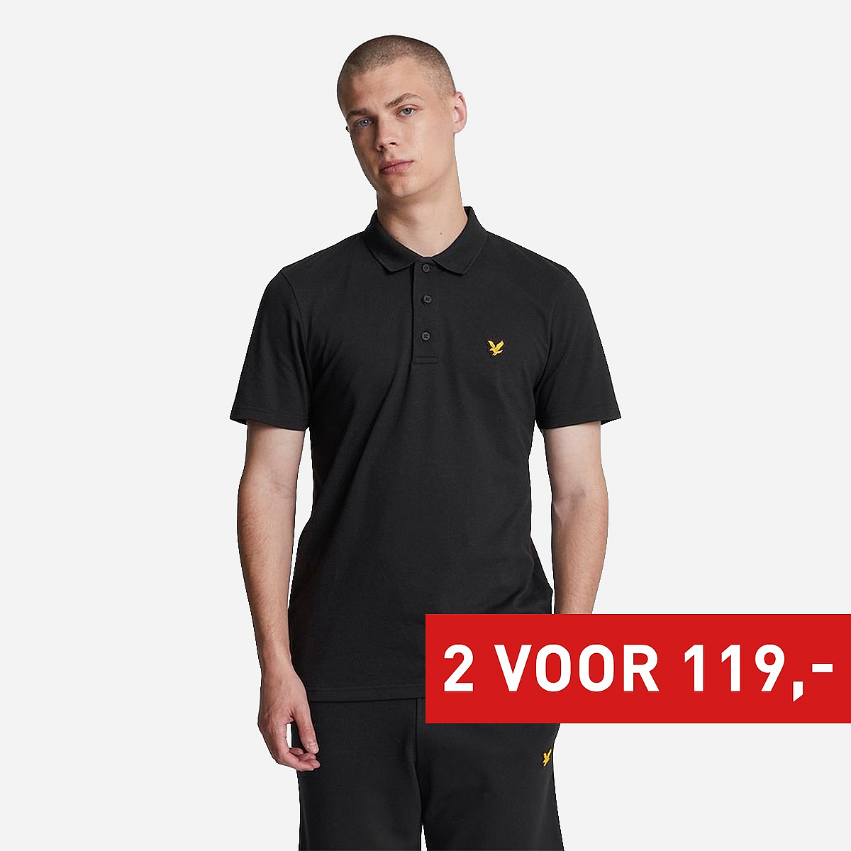 AN291034 Sport Short Sleeve Polo Heren