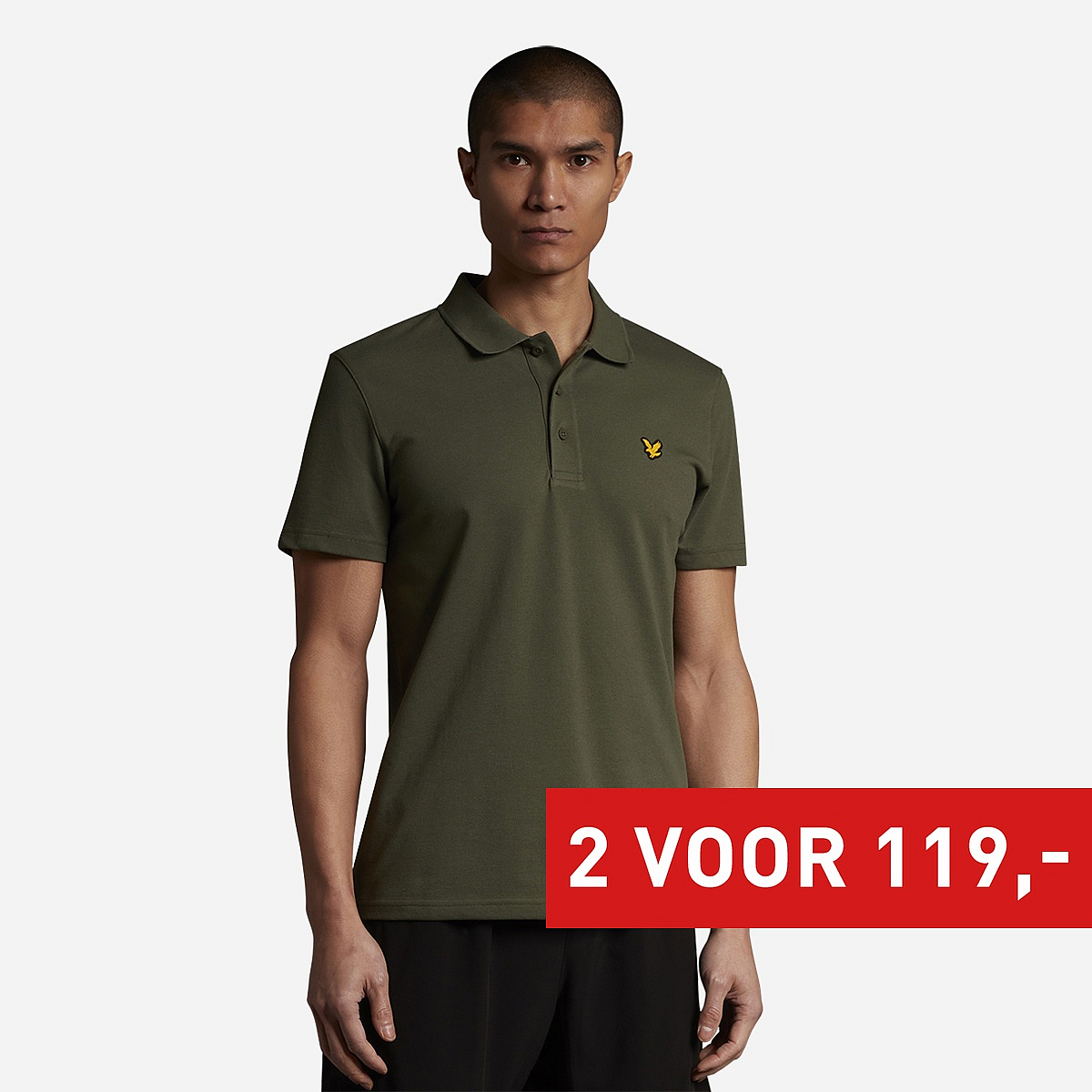 AN283141 Sport Short Sleeve Polo Heren