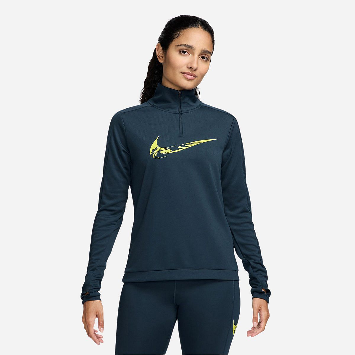 AN316649 Swoosh Running 1/2-Zip Top Dames