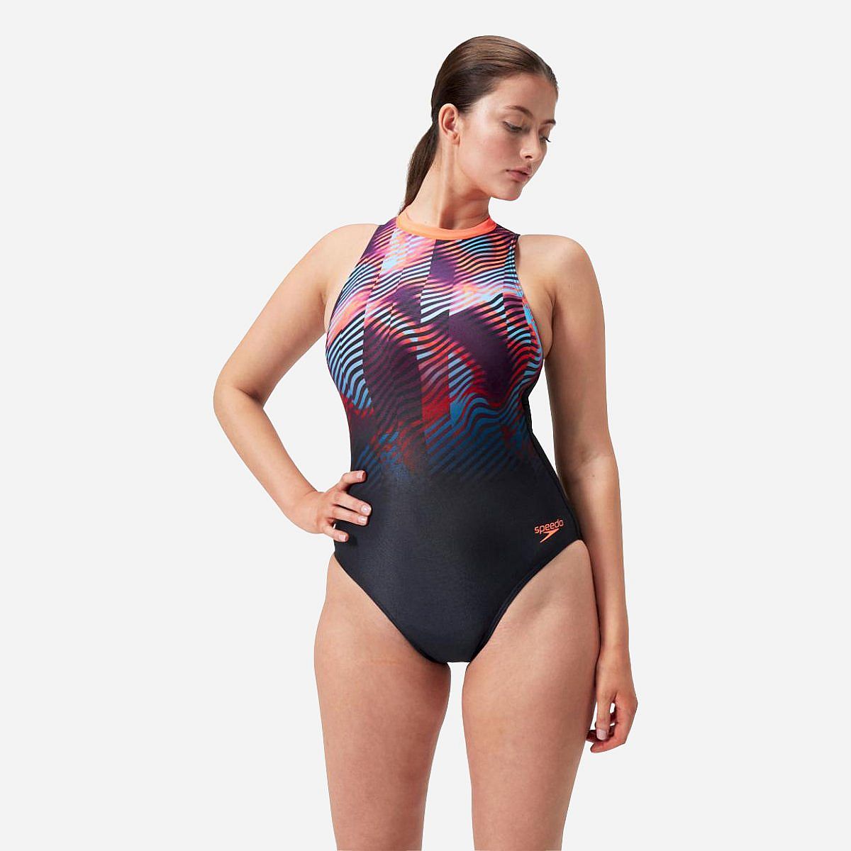 AN317848 Eco+ Print Hydrasuit Badpak Dames