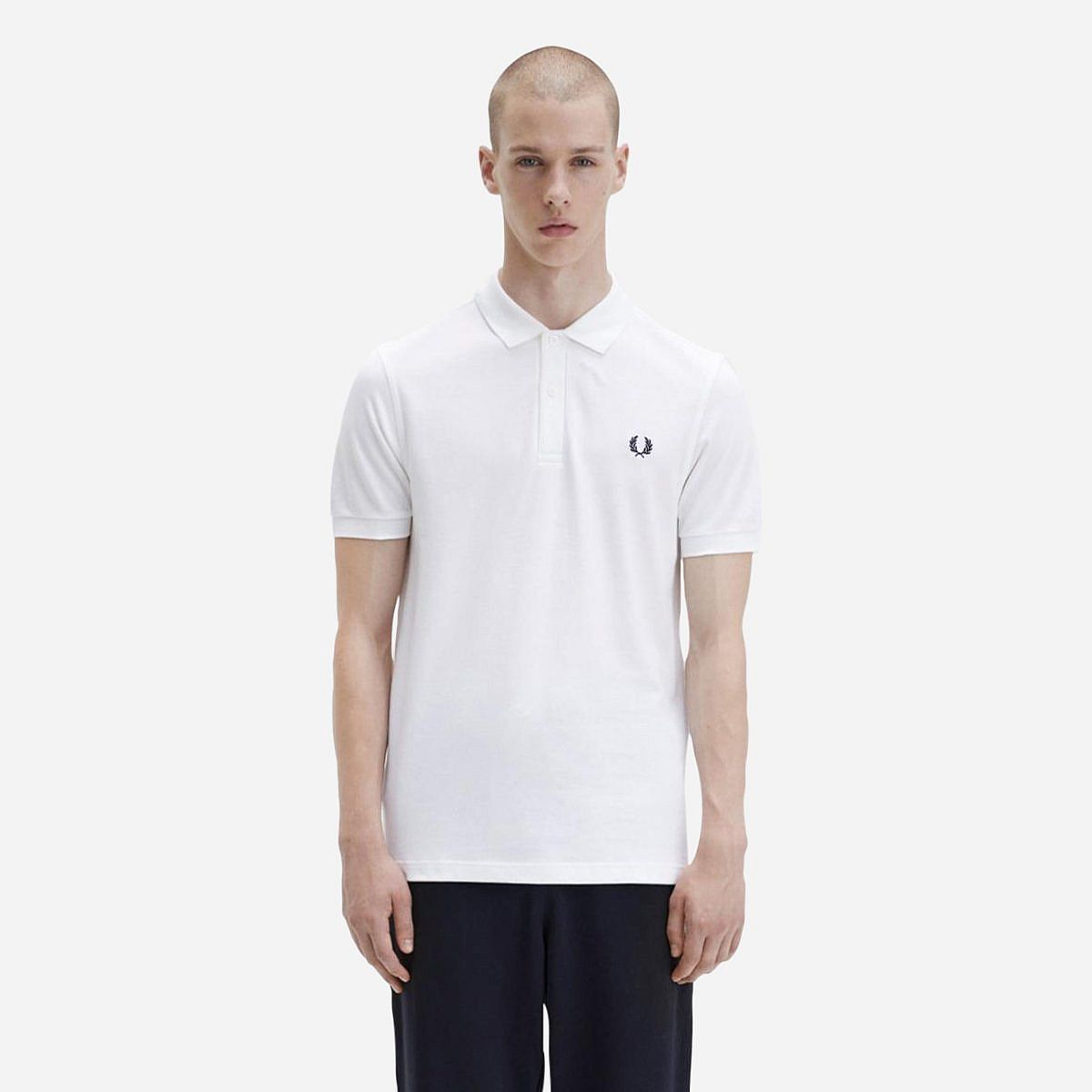 AN282349 Plain Polo Heren