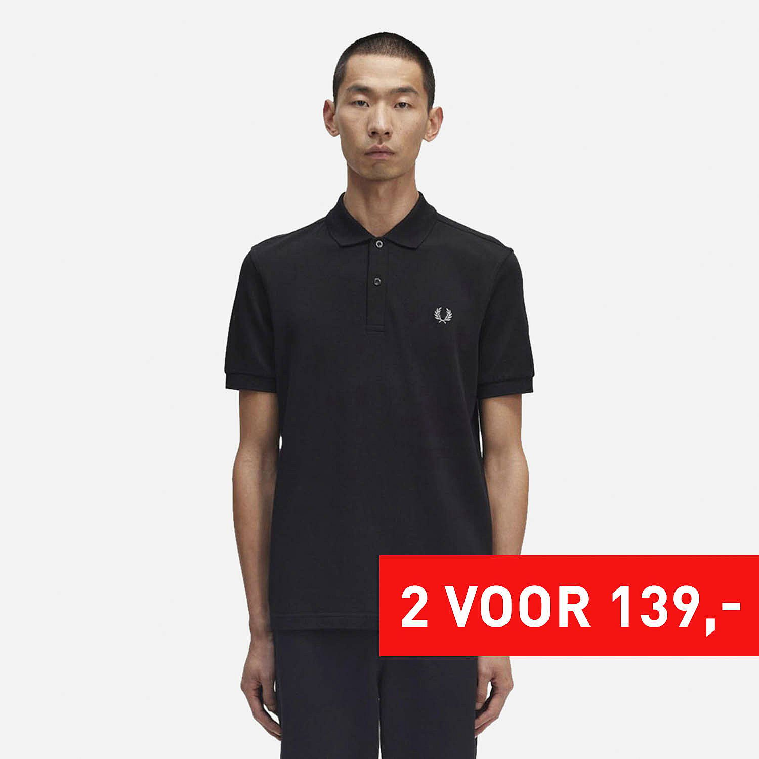 AN282351 Plain Polo Heren