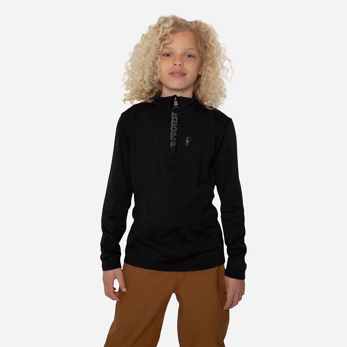 AN318541 Rewillowy Jr 1/4 Zip Ski Pully Meisjes