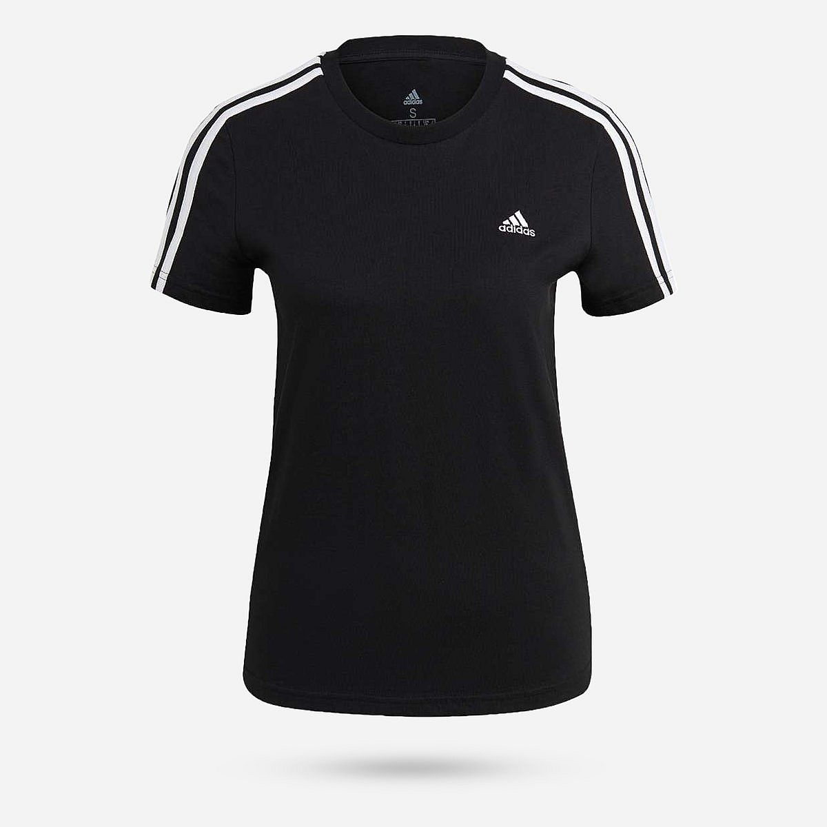 AN266122 Essentials Slim 3-Stripes T-shirt Dames