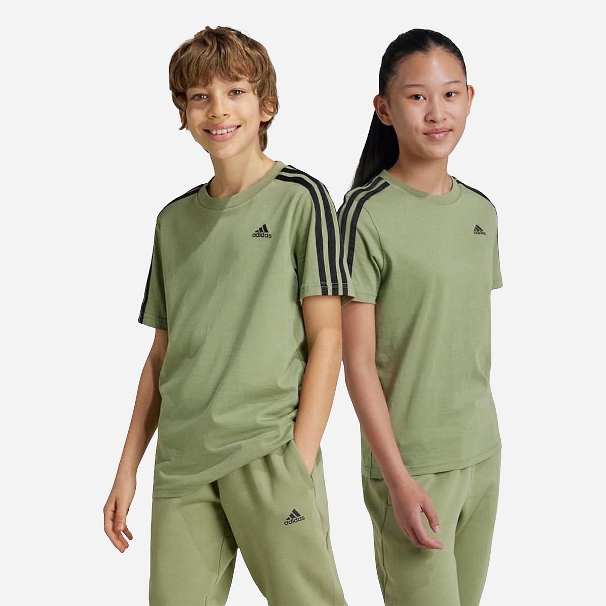 AN316008 Essentials 3-Stripes Katoenen T-shirt Junior