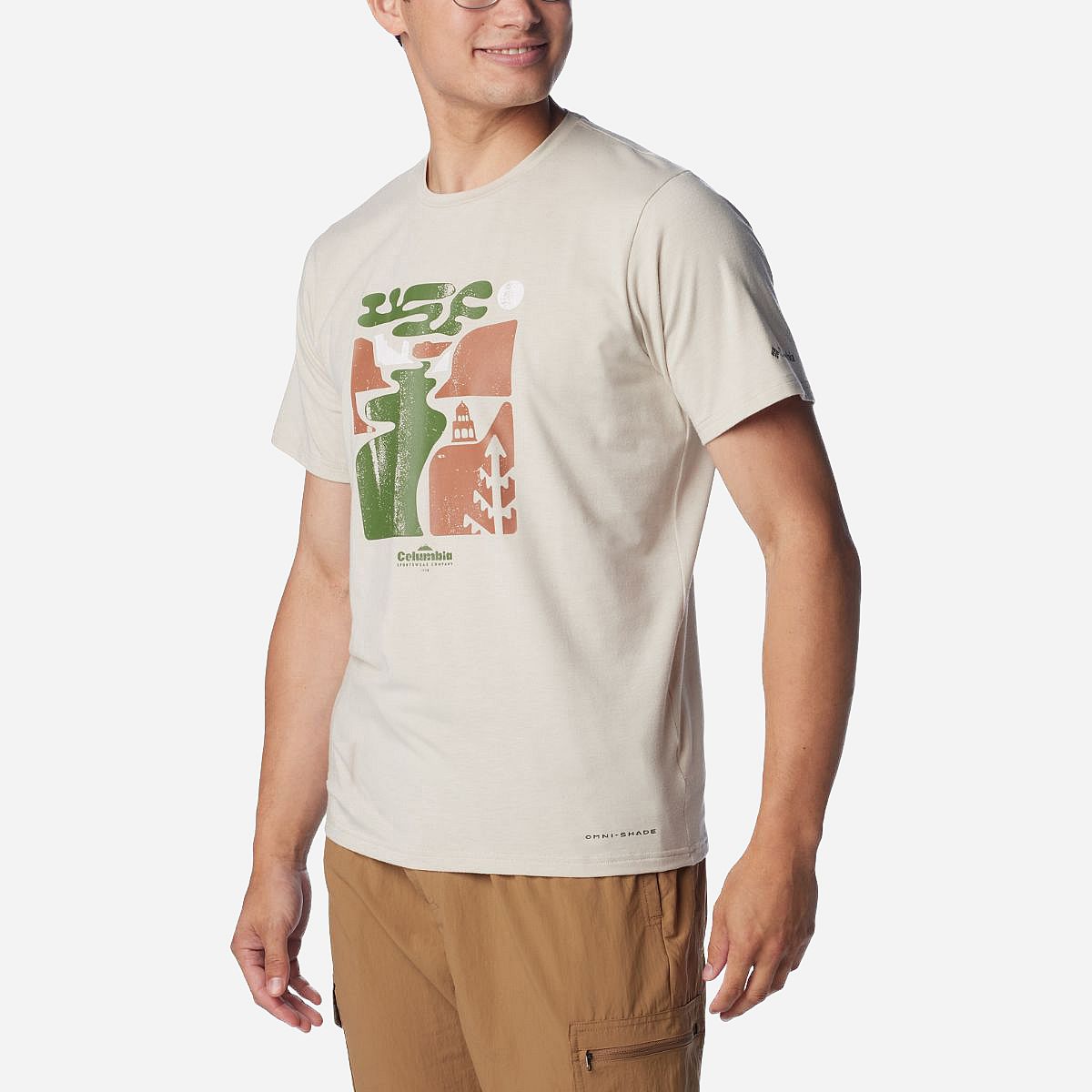 AN307906 Men's Sun Trek Short Sleeve Graphic Tee