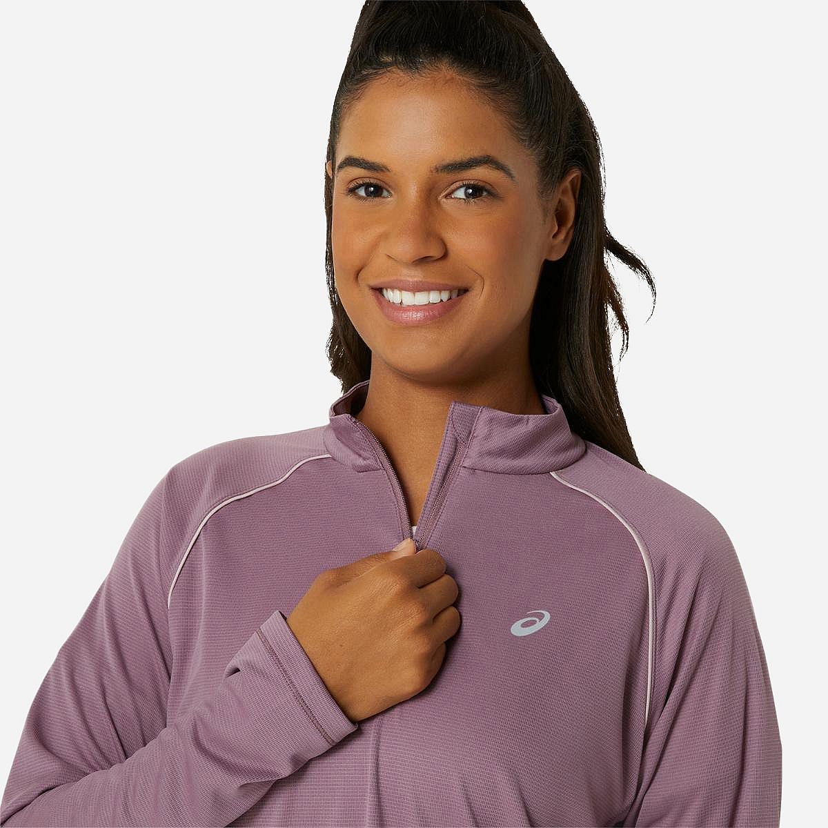 AN314756 Icon 1/2 Zip Long Sleeve Top Dames