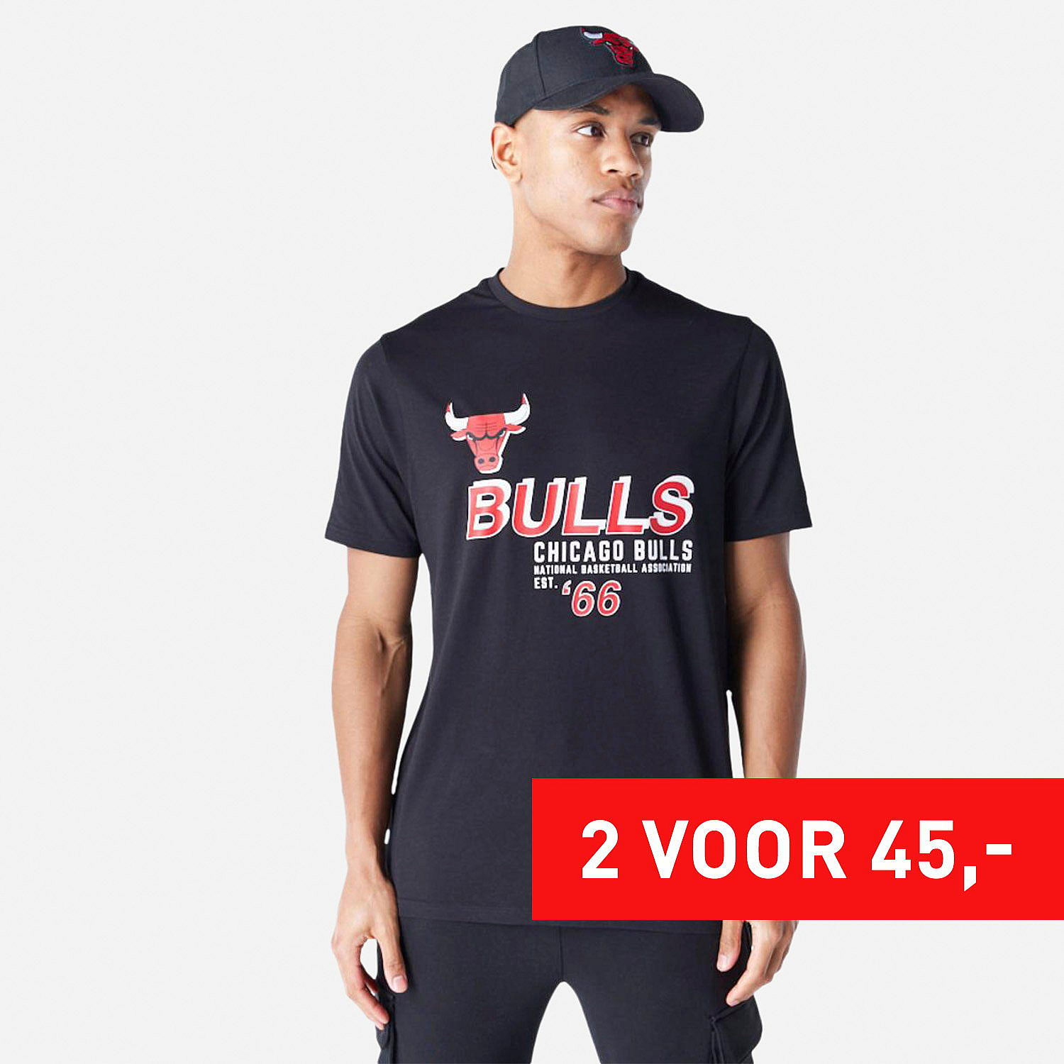 AN314166 NBA Logo Graphic T-shirt Heren