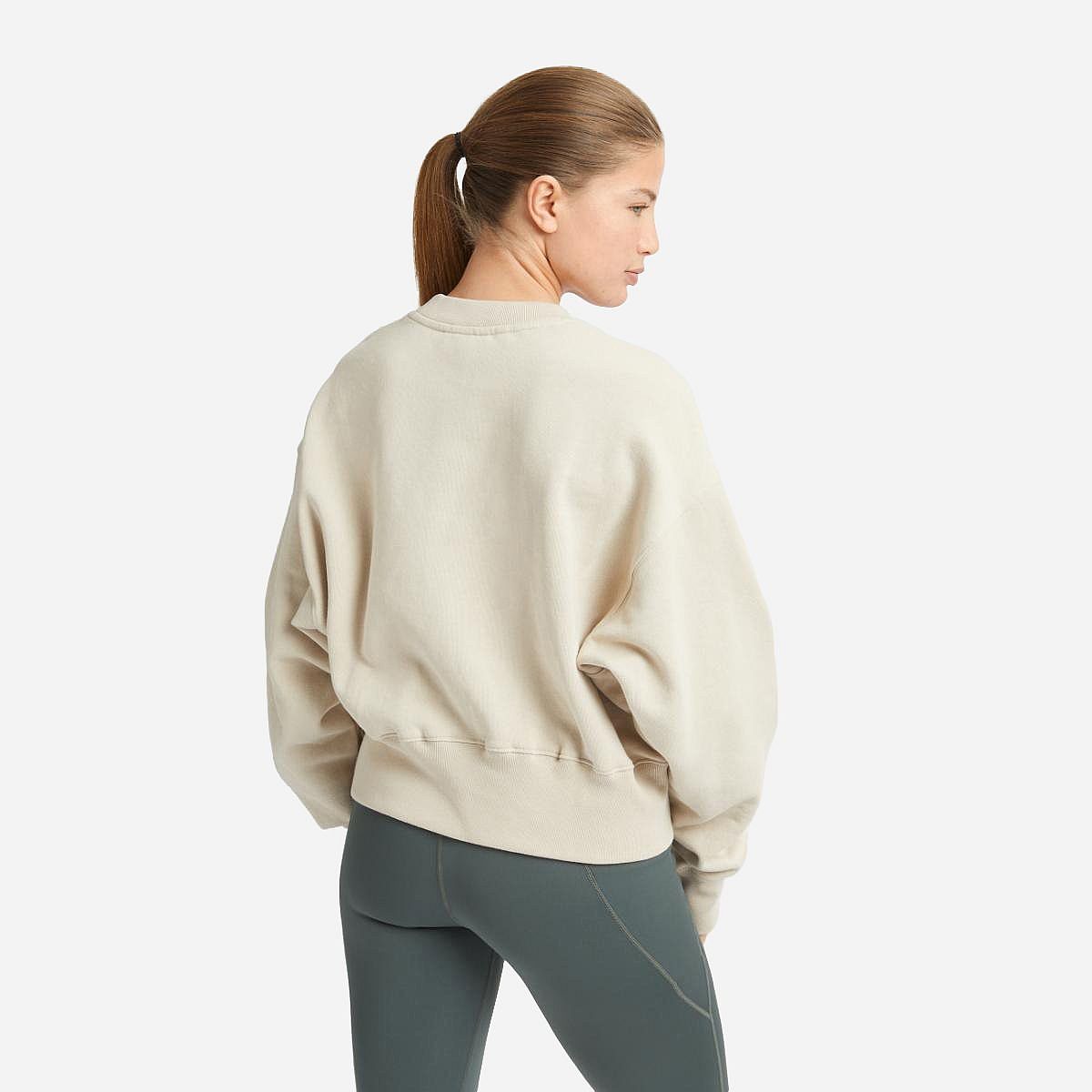 AN317468 Cotton Cropped Sweatshirt Dames