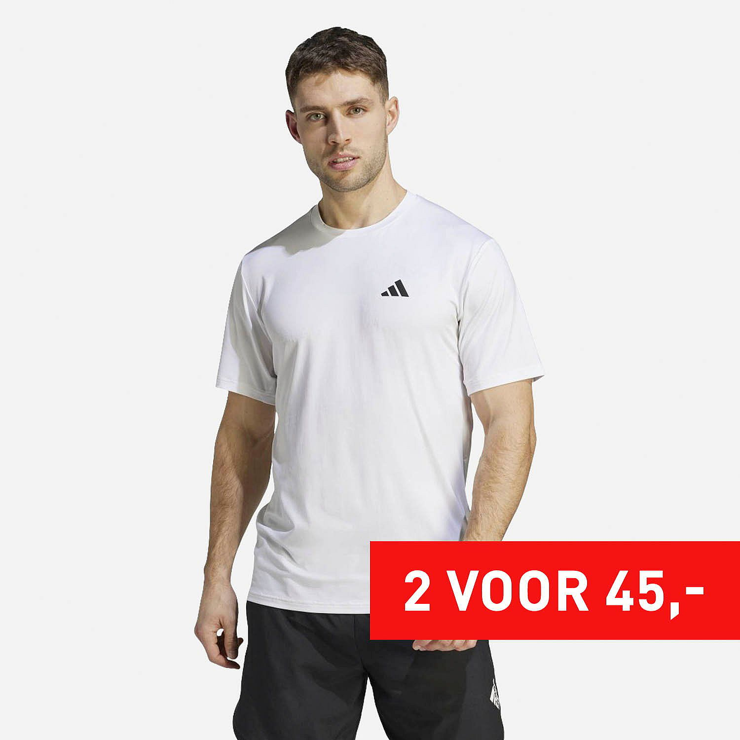 adidas Train Essentials Stretch Training Shirt Heren