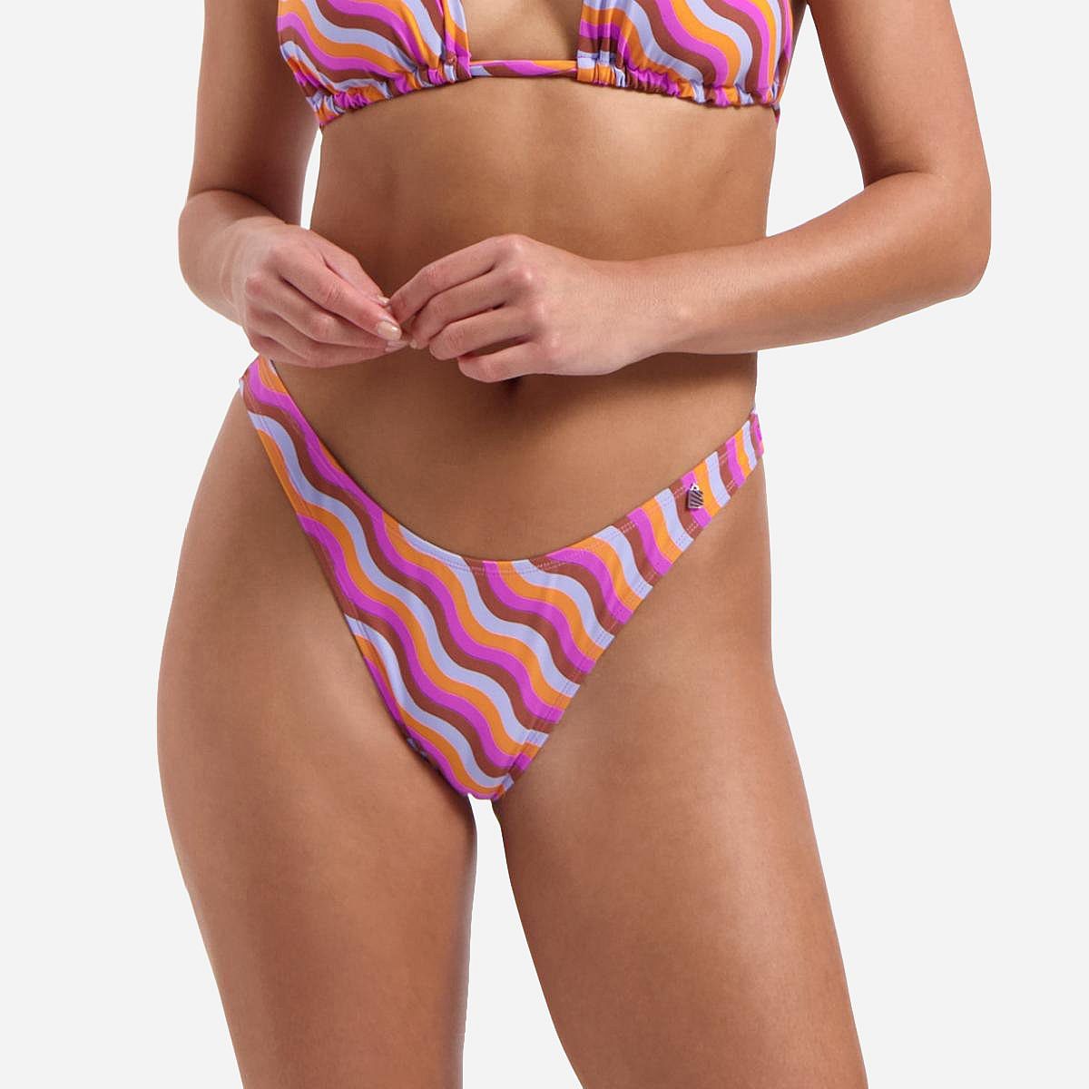 AN312081 The Wave High Leg Bikinibroekje