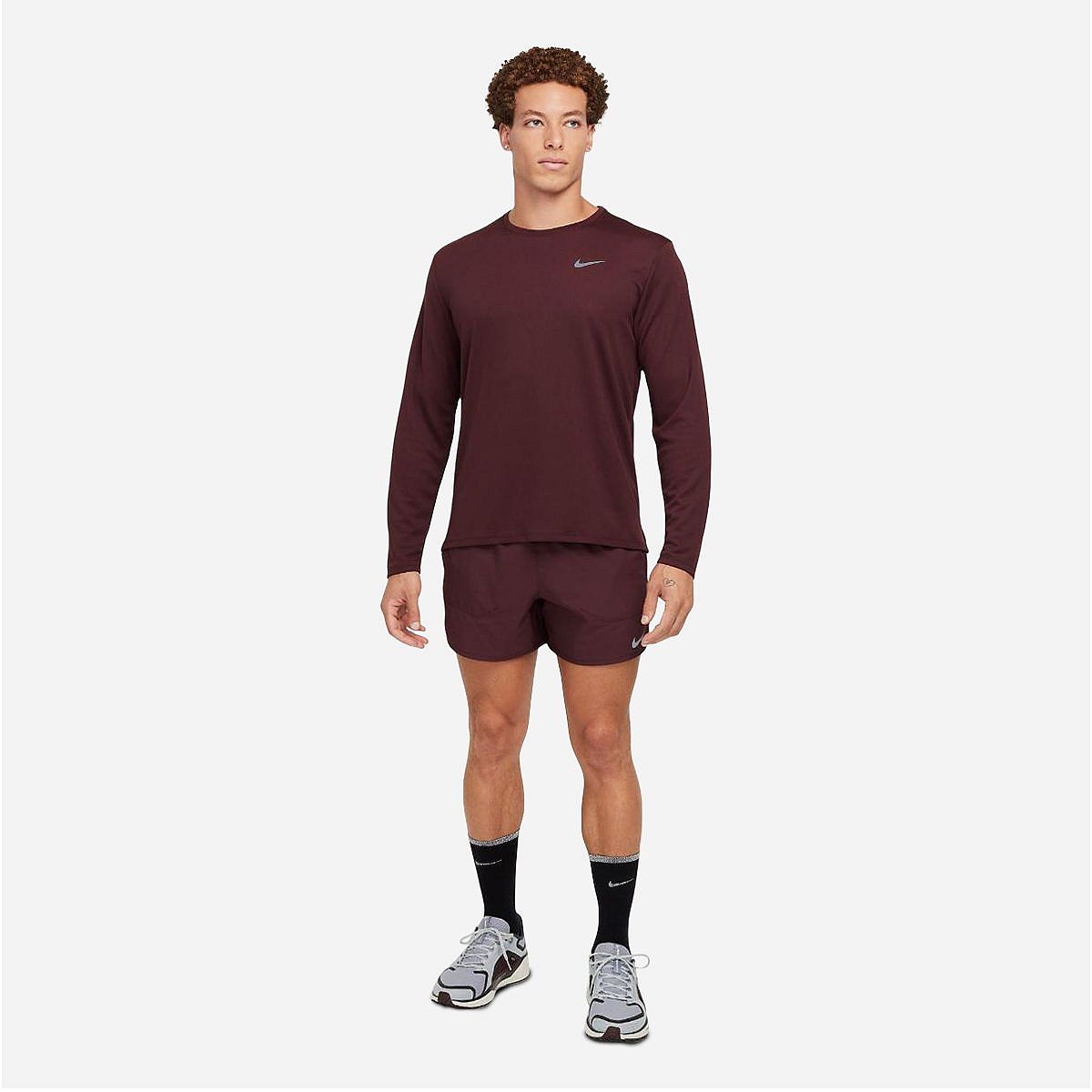 AN319035 Miler Dri-fit Uv Long-Sleeve Heren