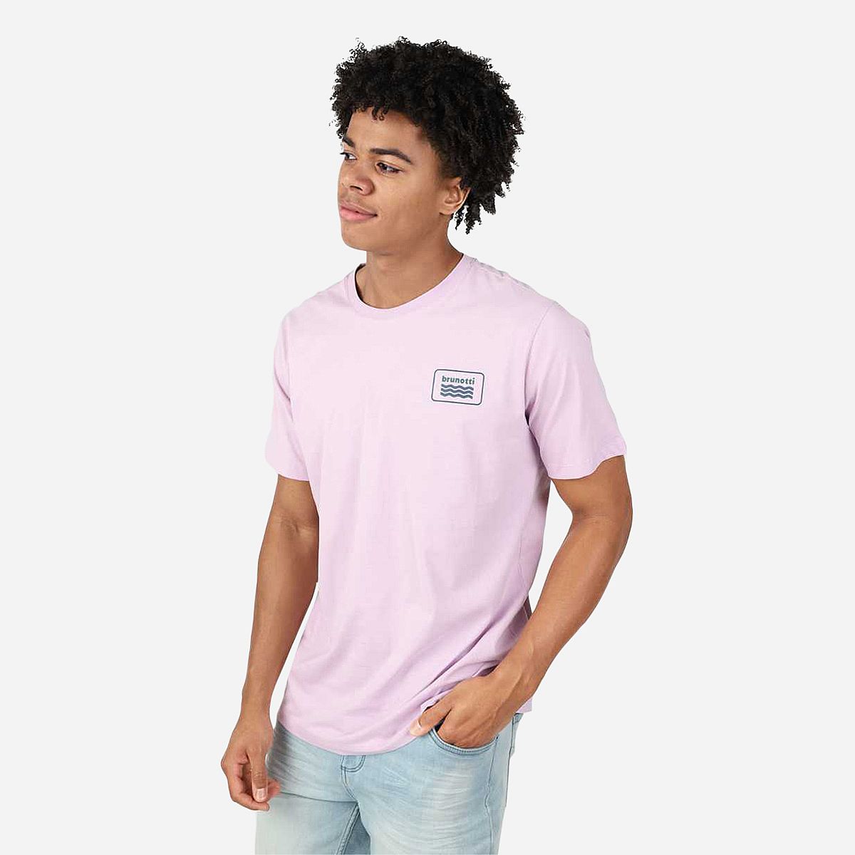 AN312505 Logo-wave T-shirt Heren