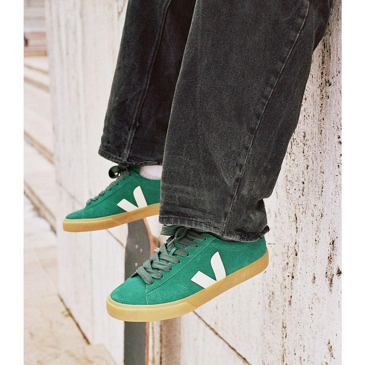 AN319597 Camp Bold Suede Sneakers Heren