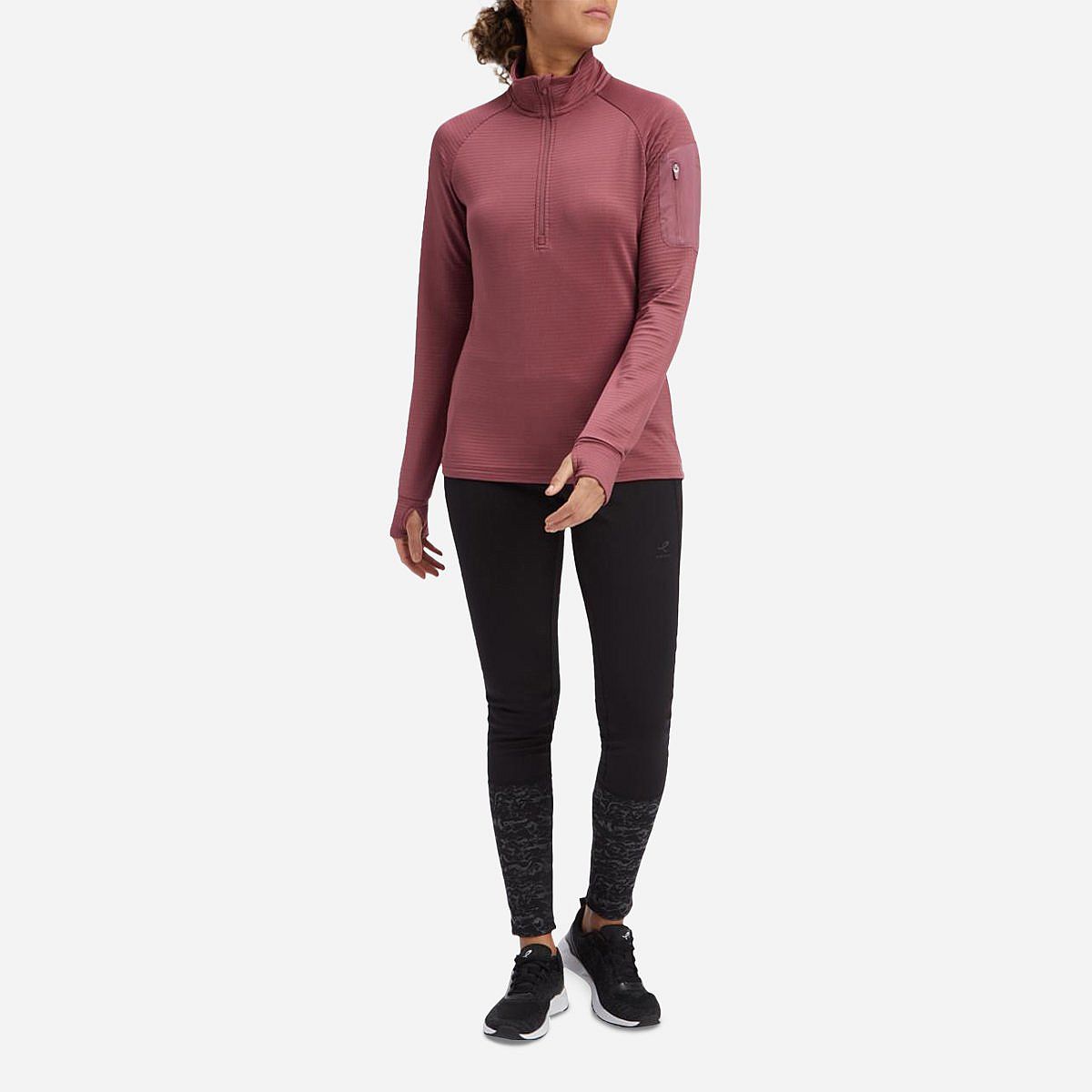 AN315232 Wilona Running 1/4 Zip Top Dames