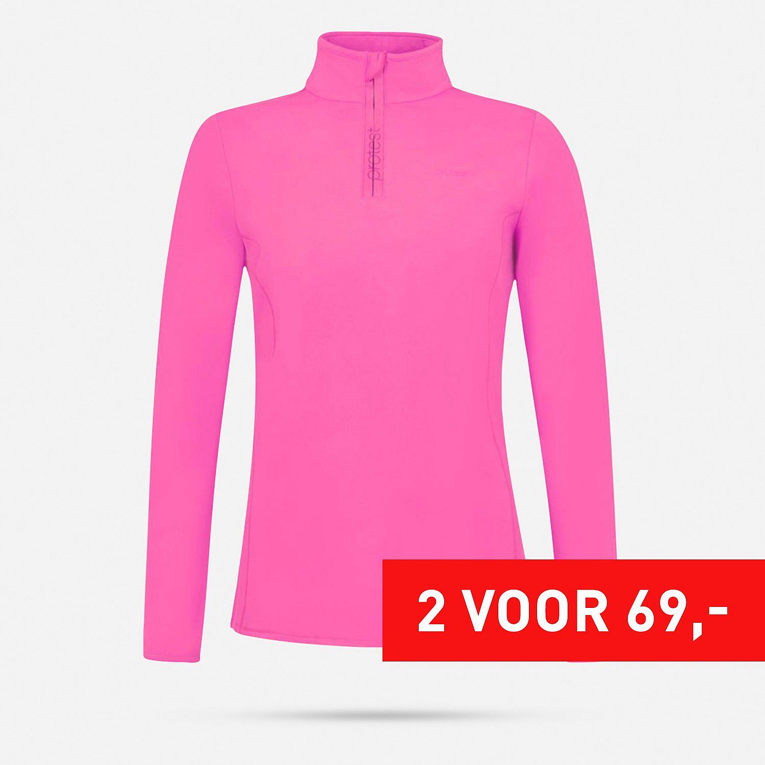 AN318591 Refabriz 1/4 Zip Top Ski Pully Dames