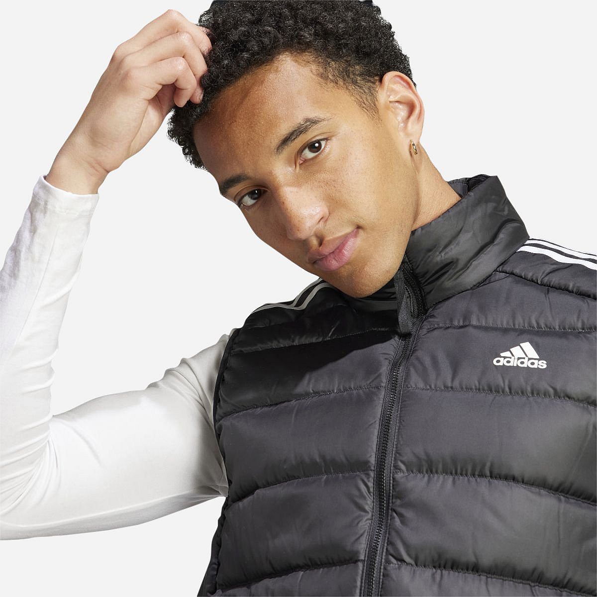 AN308669 Essentials 3-Stripes Light Donsbodywarmer