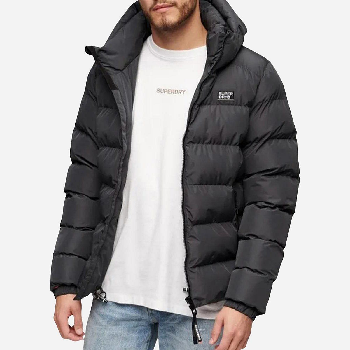 AN317673 Hooded Sports Puffer Jacket