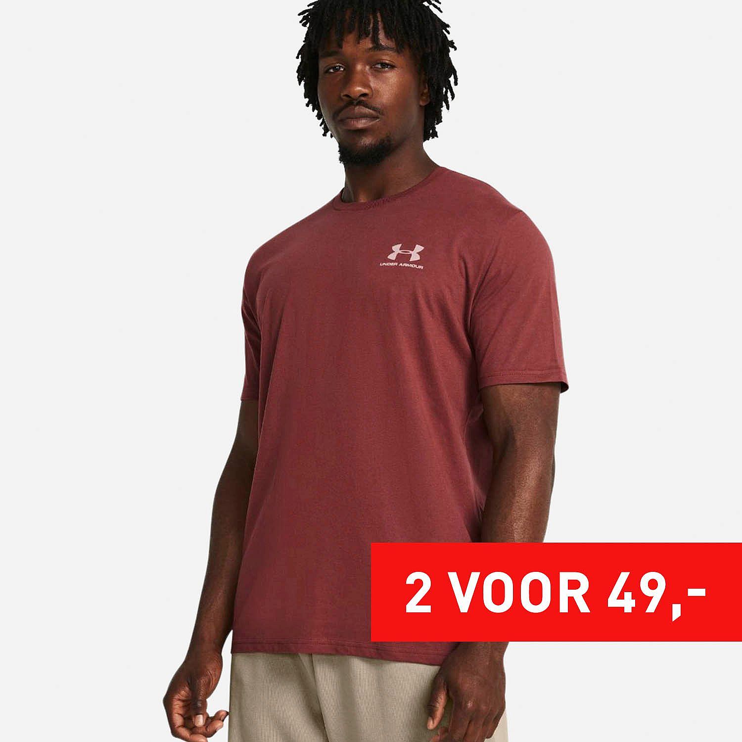 Under Armour UA Sportstyle Left Chest T-Shirt Heren