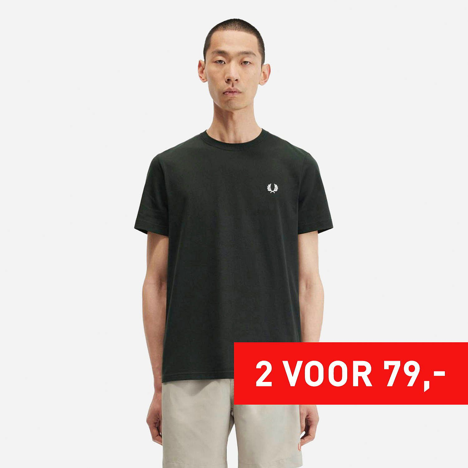 AN311677 Ringer T-Shirt Heren