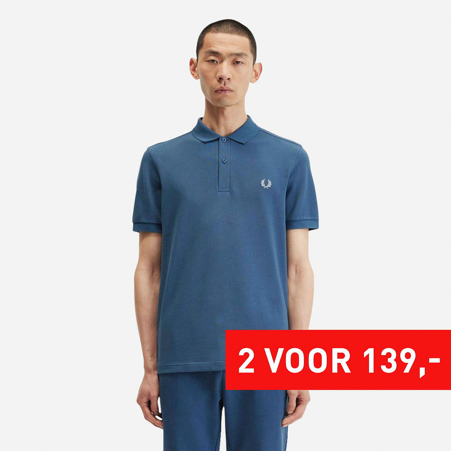 AN311682 Plain Polo Heren