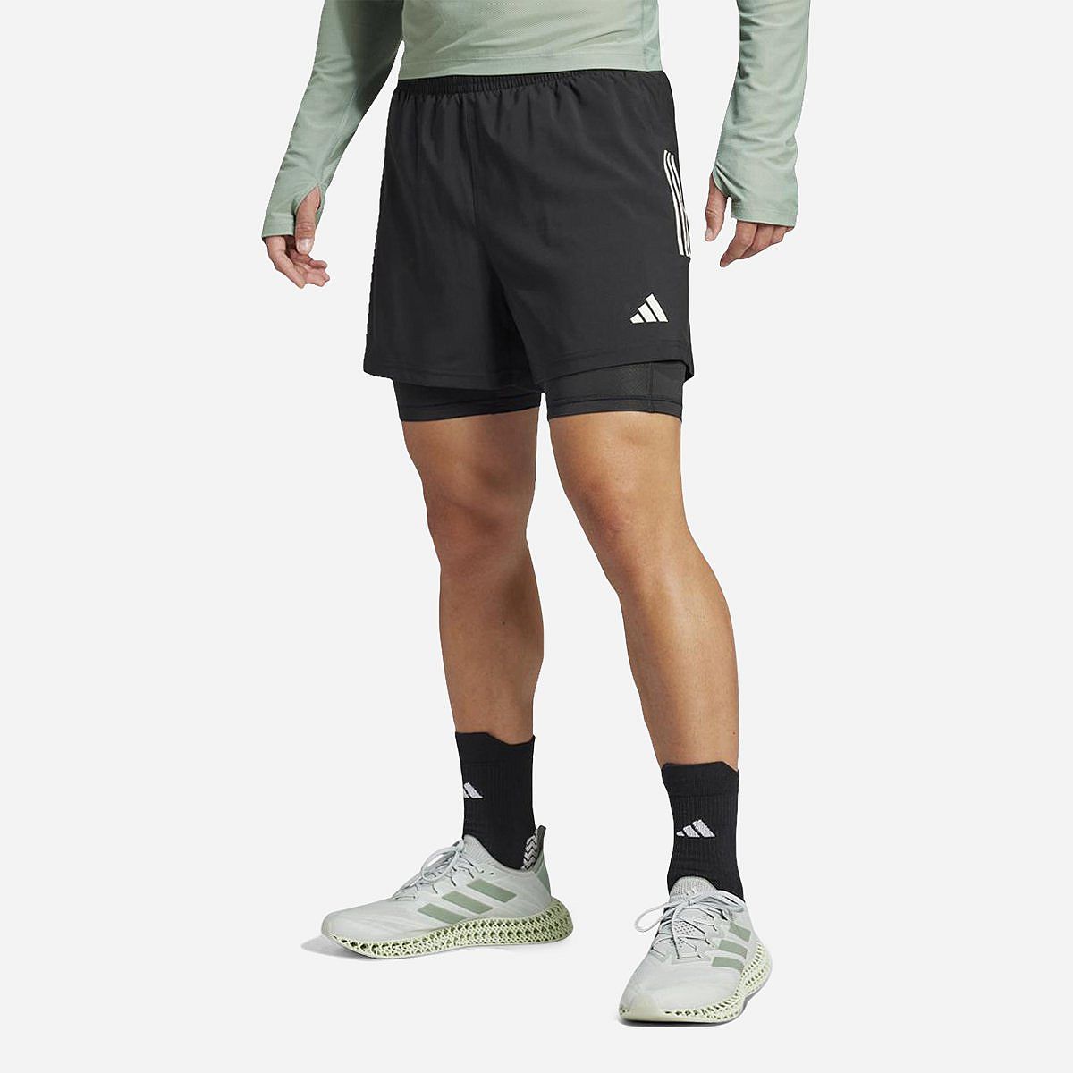 AN318852 Own the Run CLIMACOOL 2-in-1 Short Heren