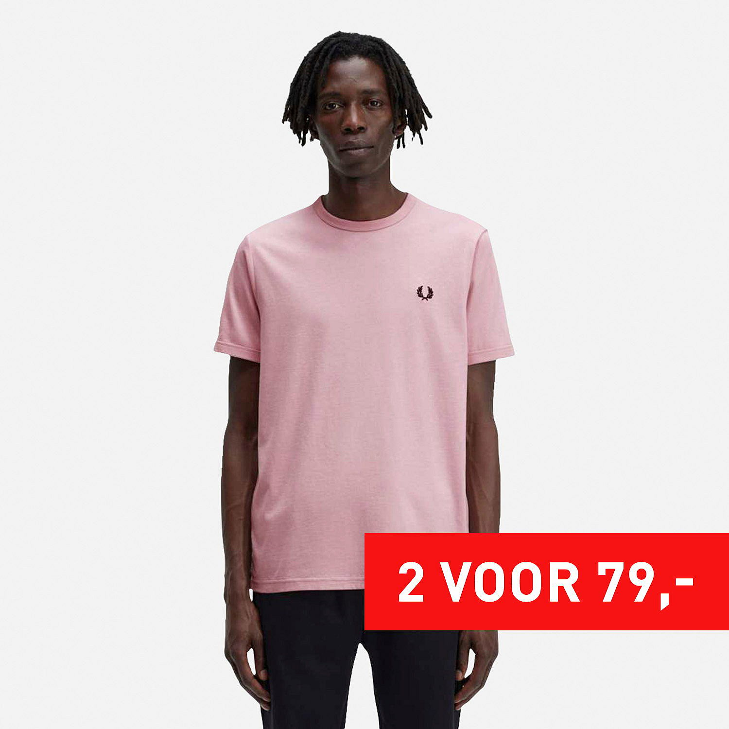 AN297155 Ringer T-Shirt Heren