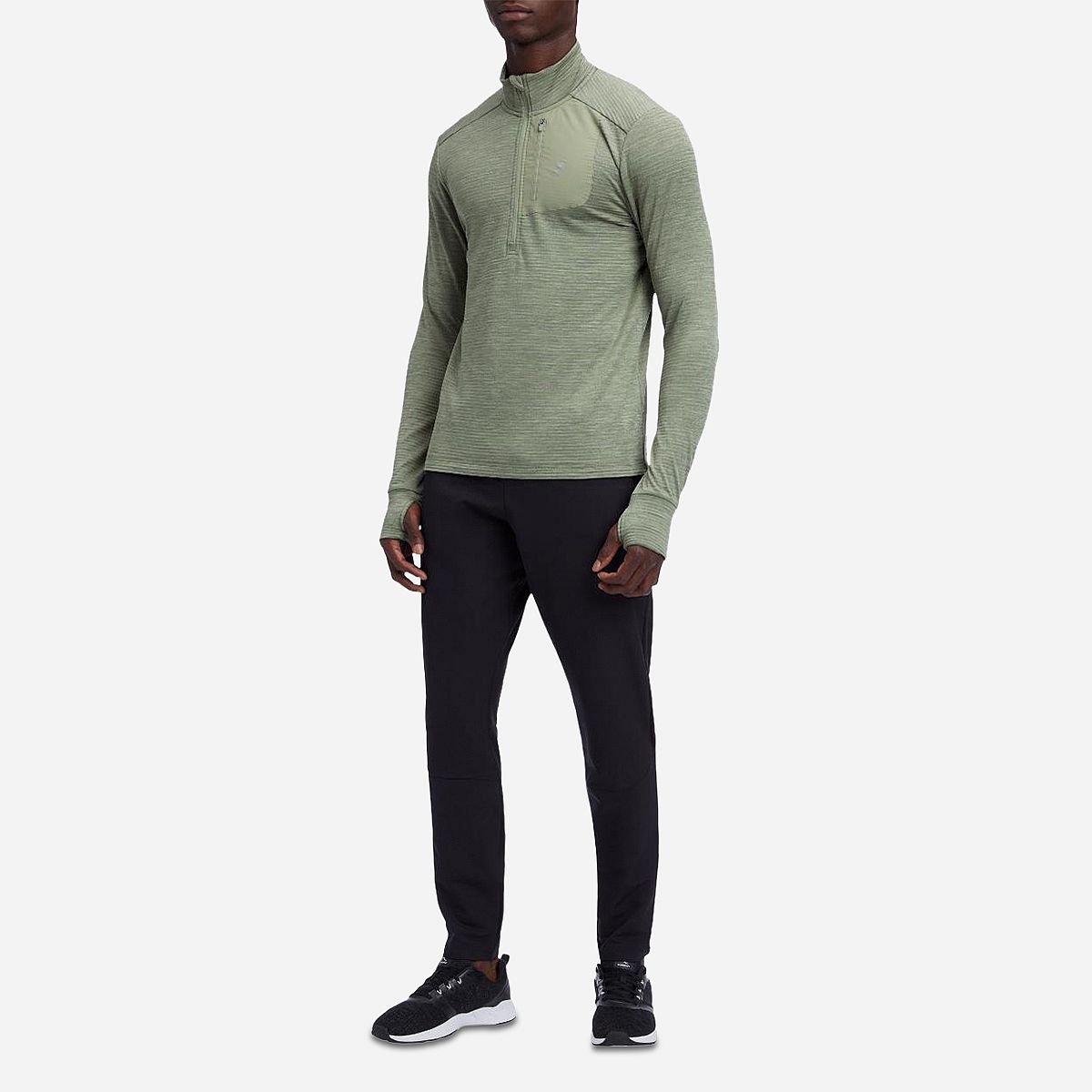 AN315240 Willard Running 1/4 Zip Top Heren