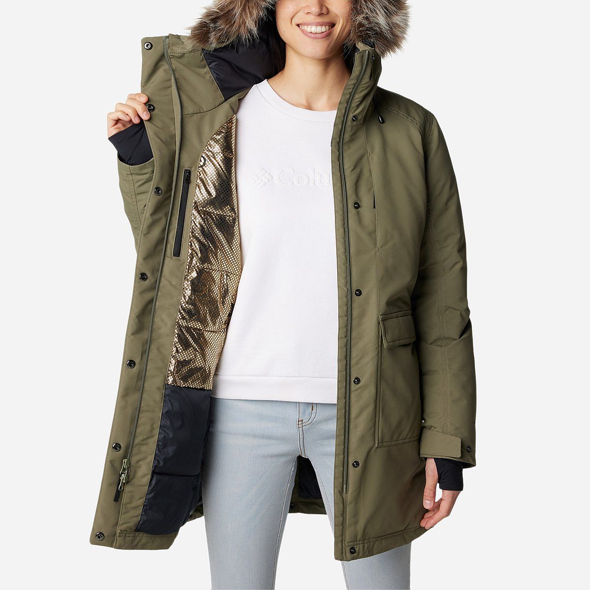 AN315745 Little Si Ii Insulated Parka Dames