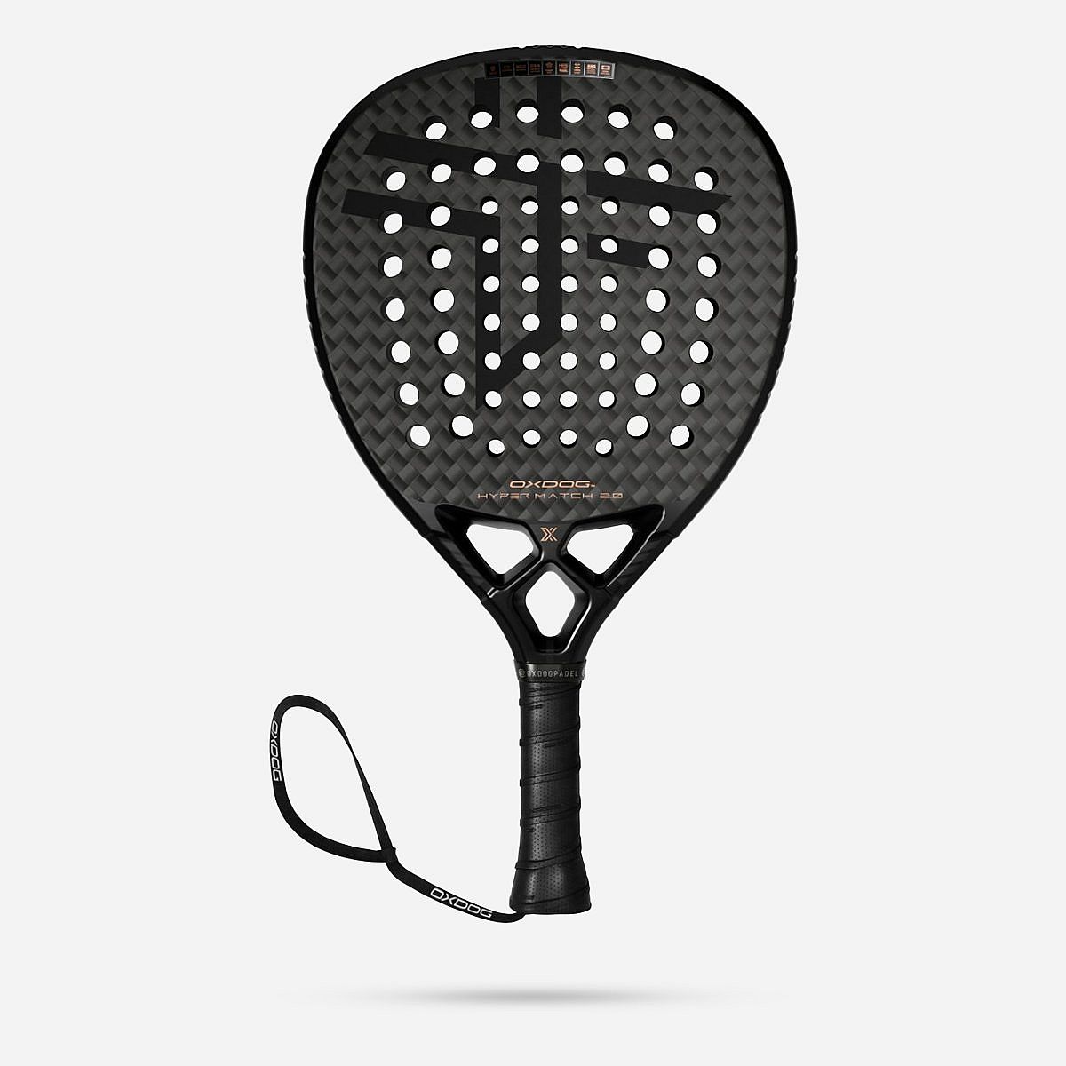 AN322273 Hyper Match 2.0 Powerribs Padelracket Senior