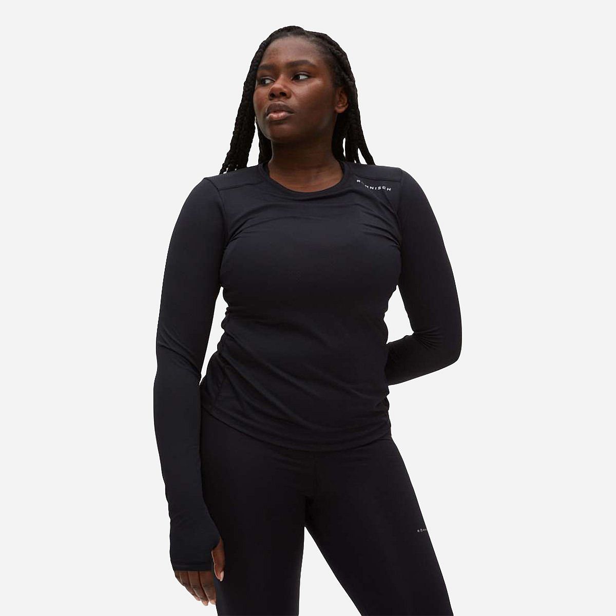 AN303957 Jacquard Long Sleeve Training Shirt Dames