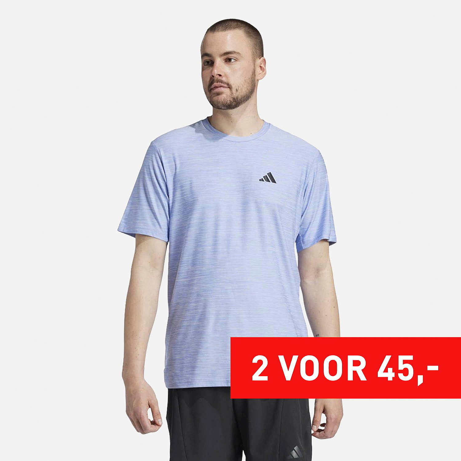 AN319092 Train Essentials Stretch Training Shirt Heren