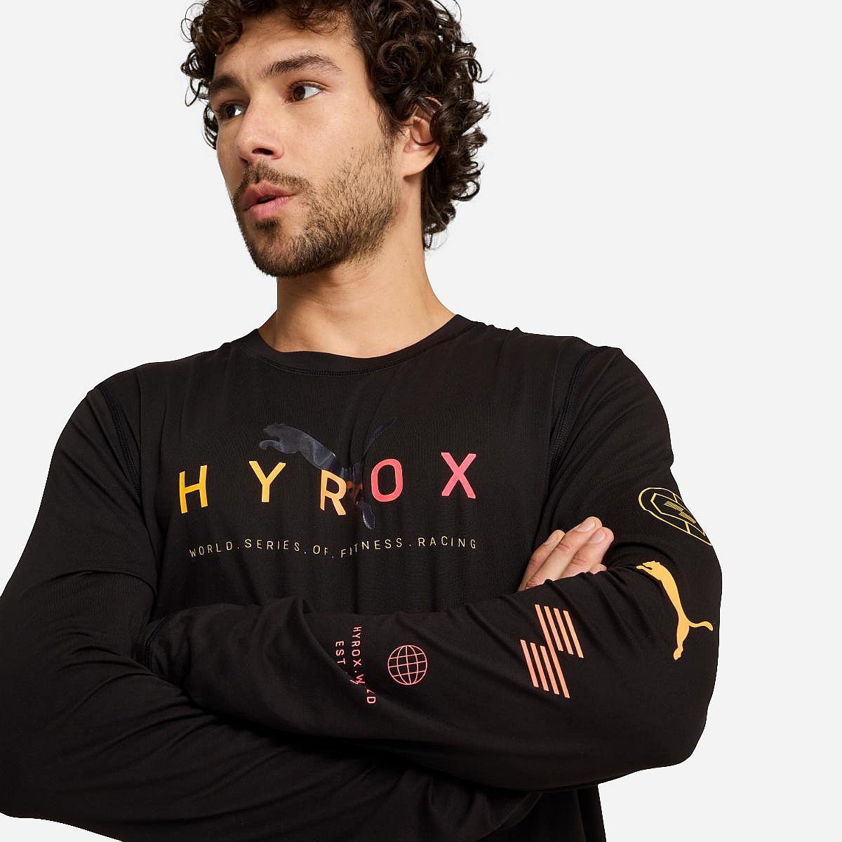 AN319491 Hyrox Run Cloudspun T-Shirt Heren