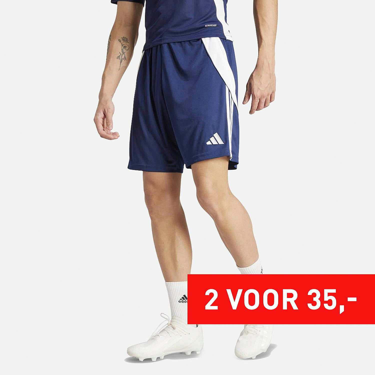 AN309680 Tiro 24 Training Short Heren