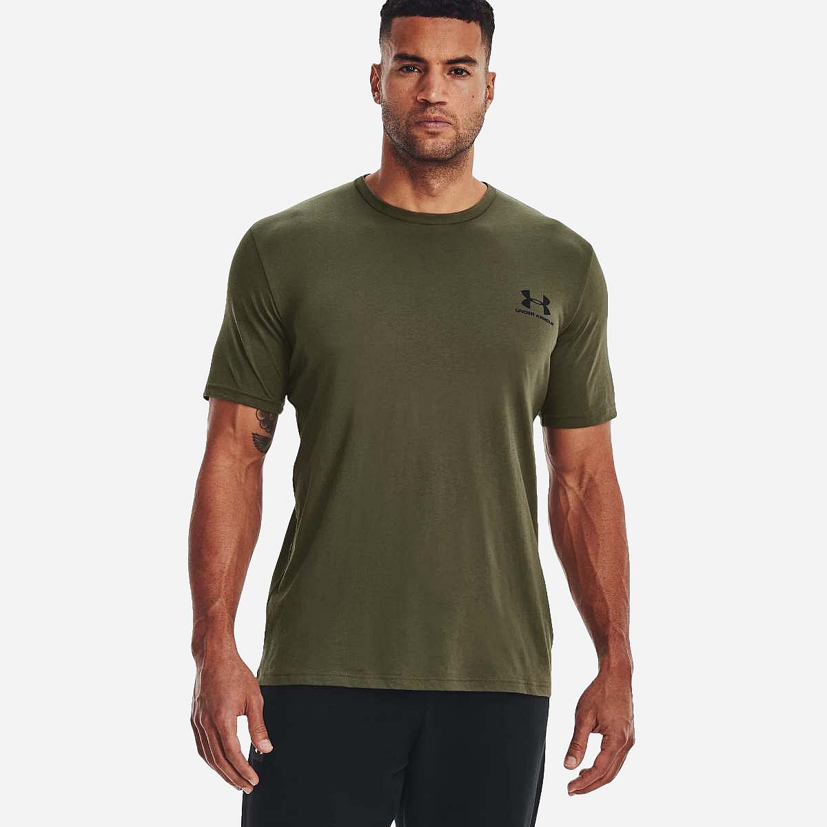 AN297605 UA Sportstyle Left Chest T-Shirt Heren