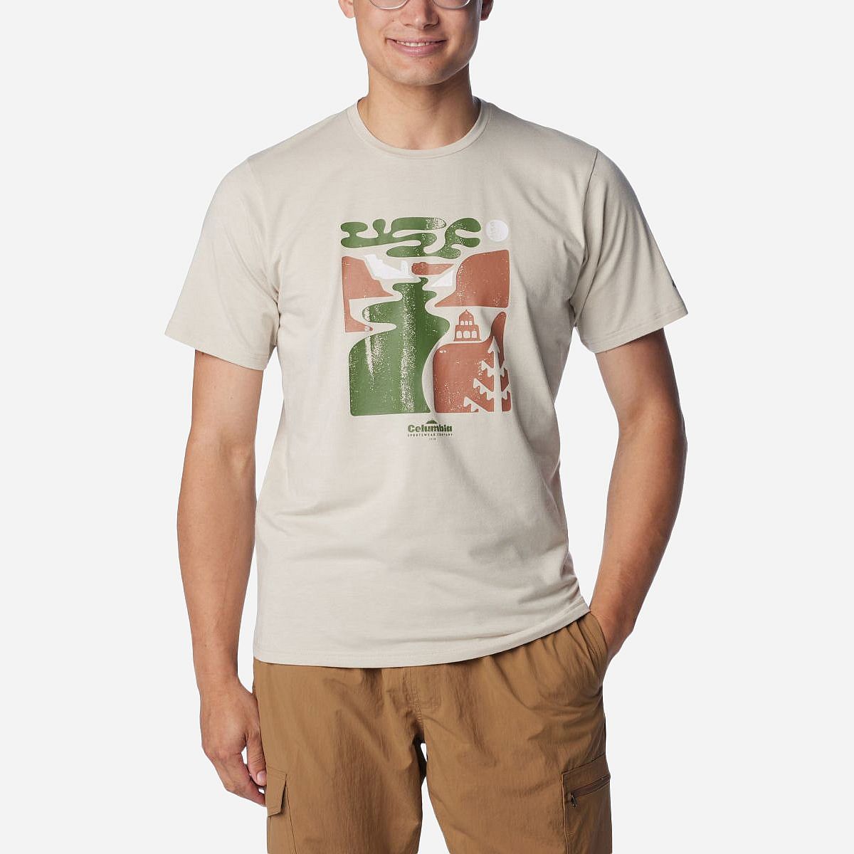 AN307906 Men's Sun Trek Short Sleeve Graphic Tee