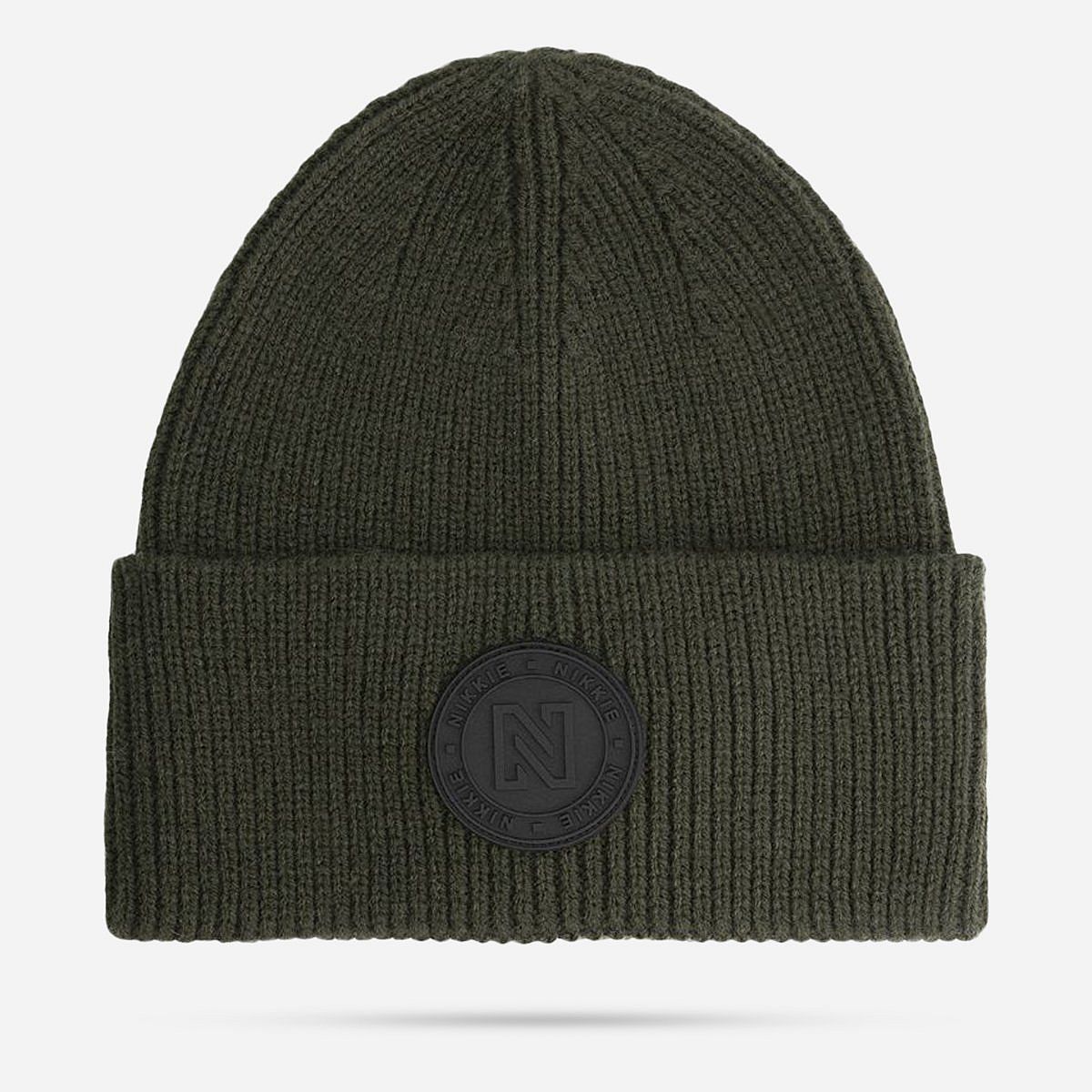 AN306477 Round Patch Beanie