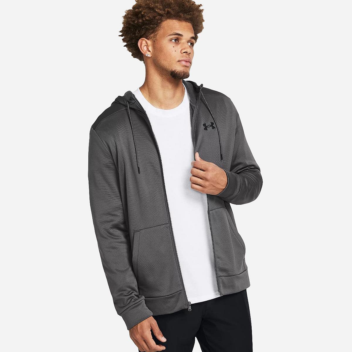 AN315334 Fleece Full-Zip Hoodie Heren