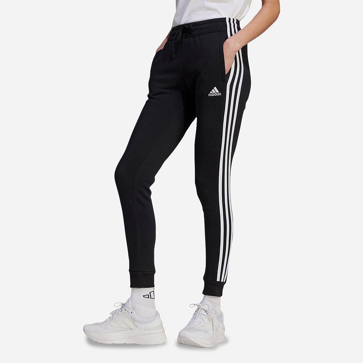 AN319882 Essentials 3-Stripes Fleece Broek Dames