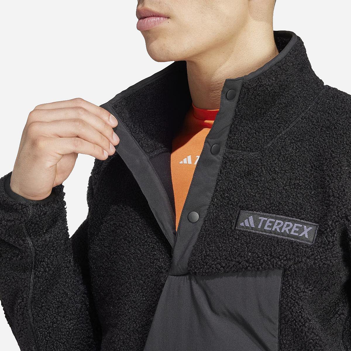 AN315982 Terrex Xploric High Pile Fleece Pullover Heren