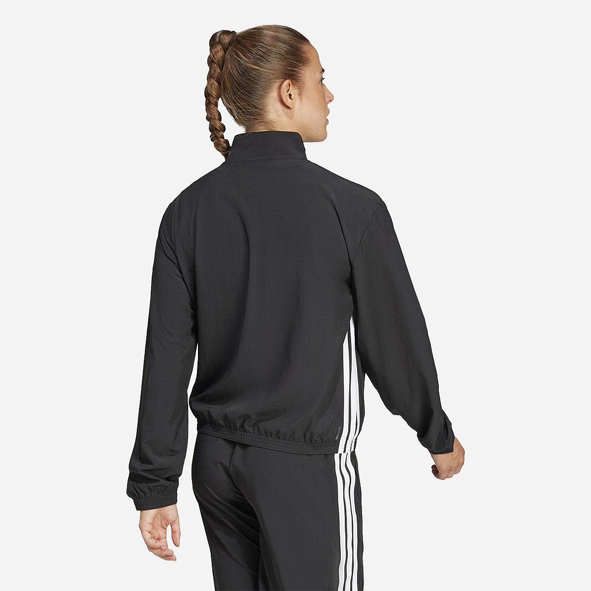 AN321032 Train Essentials 3-Stripes Woven Warm-Up Jacket