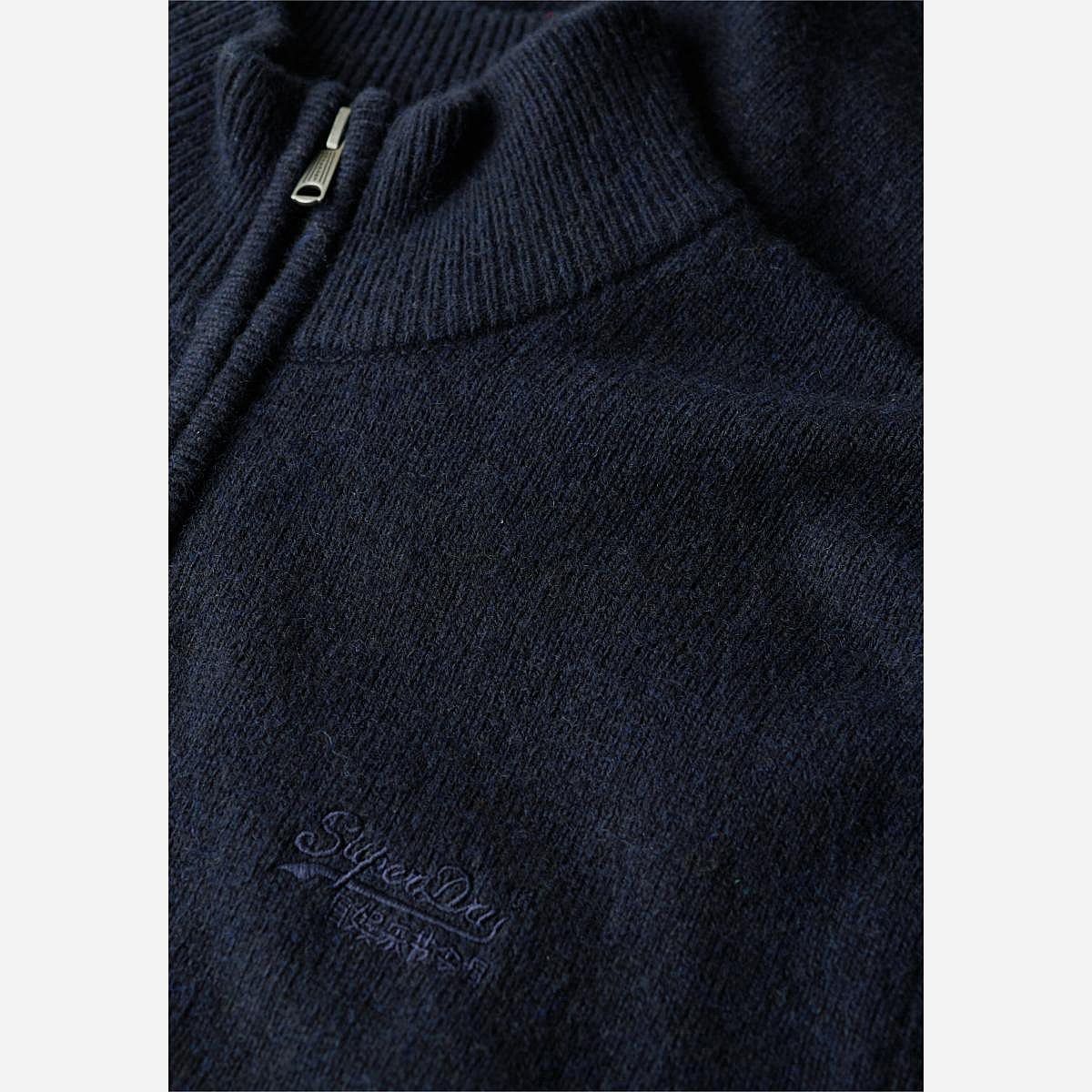 AN317694 Essential Emb Knit Half Zip