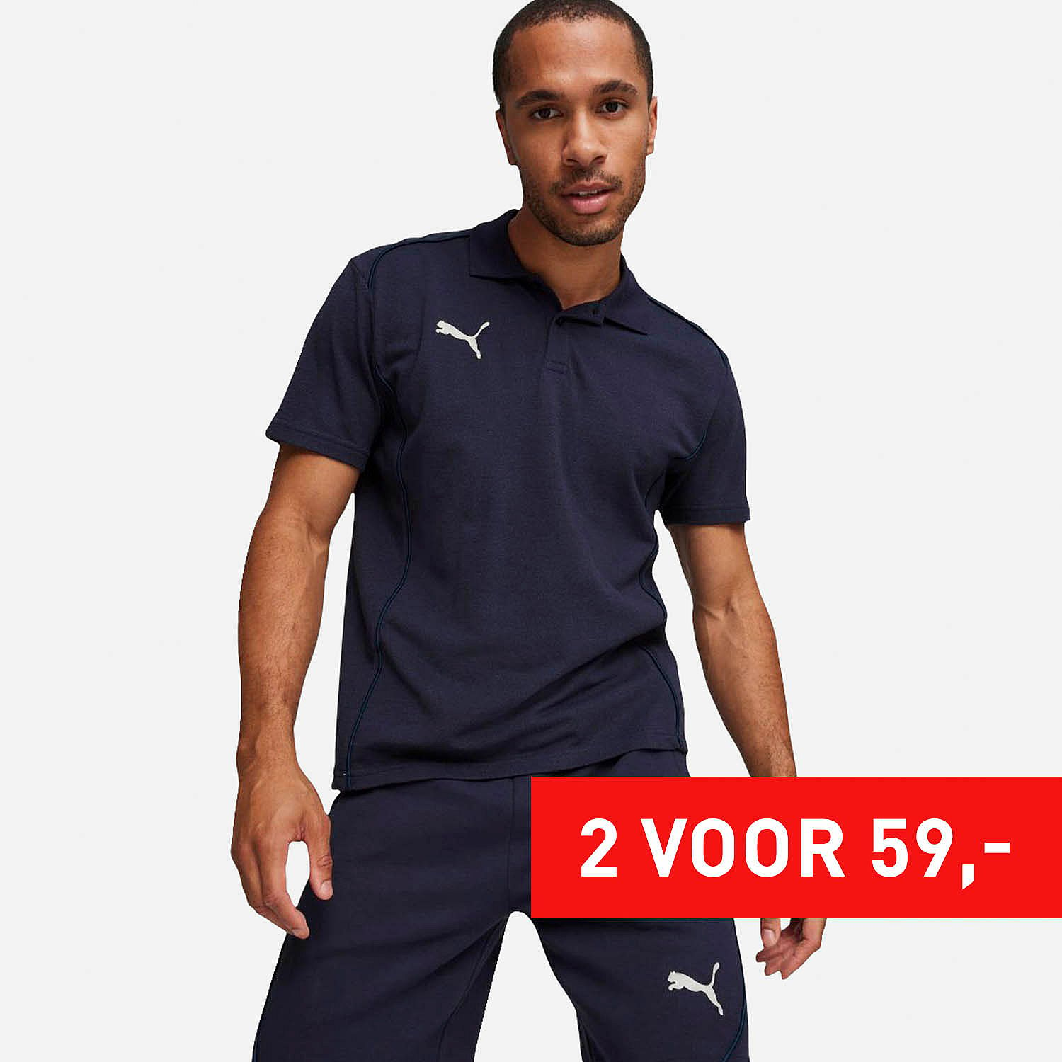 PUMA Teamfinal Polo Heren