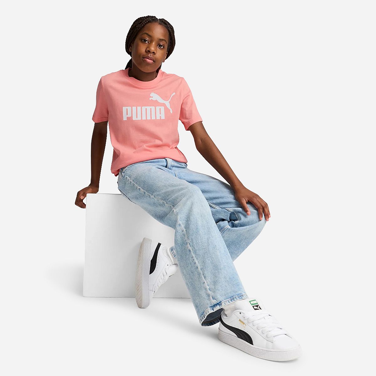 AN321895 Essentials Logo T-Shirt Meisjes