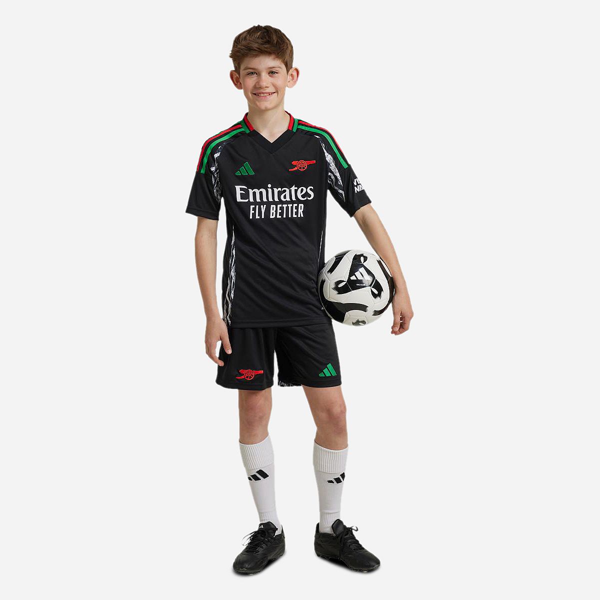 AN311345 Arsenal FC Uitshort 2024/2025 Junior - PRE-ORDER - Levering vanaf 1 augustus