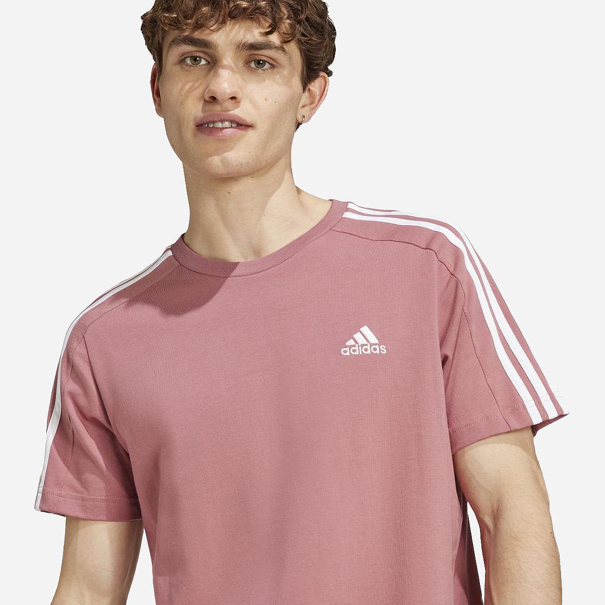 AN316204 Essentials Single Jersey 3-Stripes T-shirt Heren