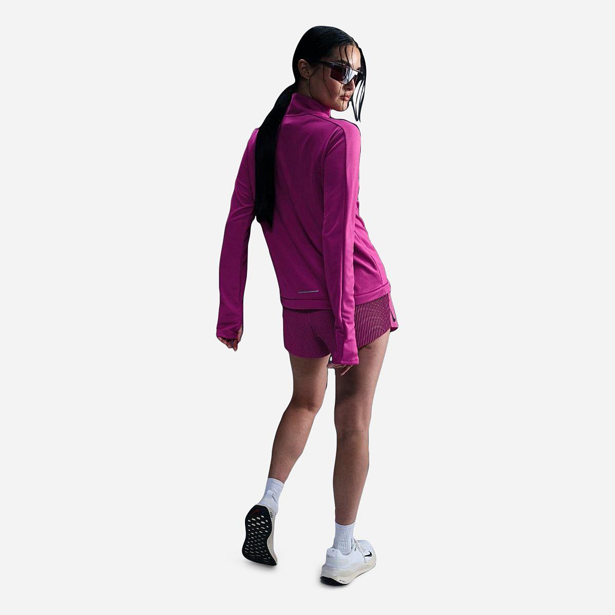 AN319034 Dri-fit Pacer 1/4-zip Dames