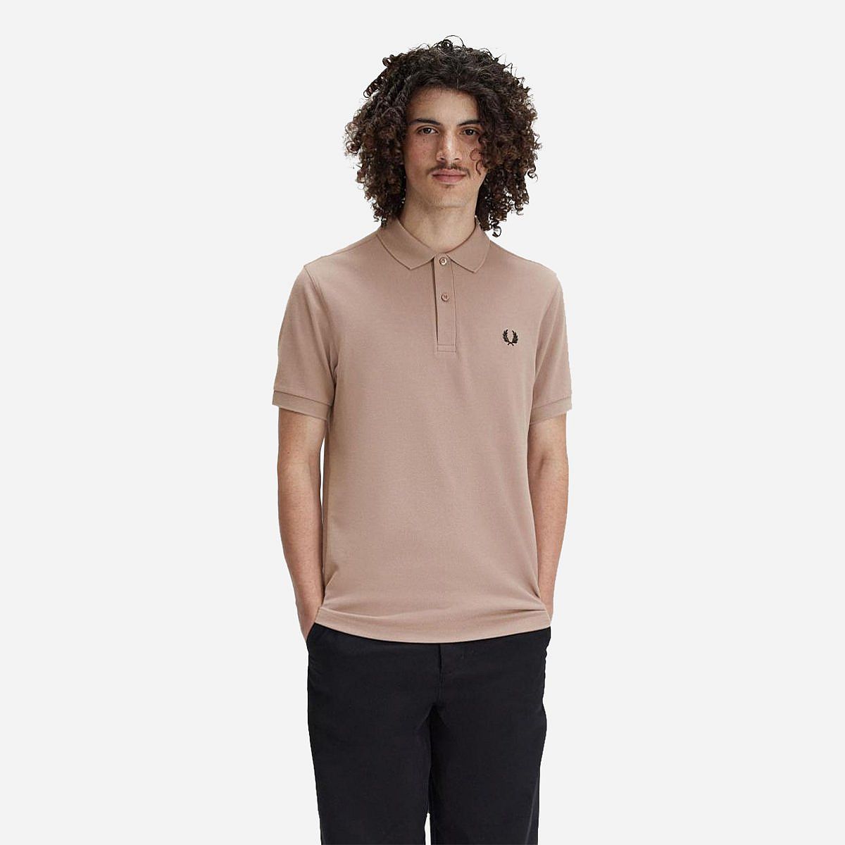 AN311681 Plain Polo Heren