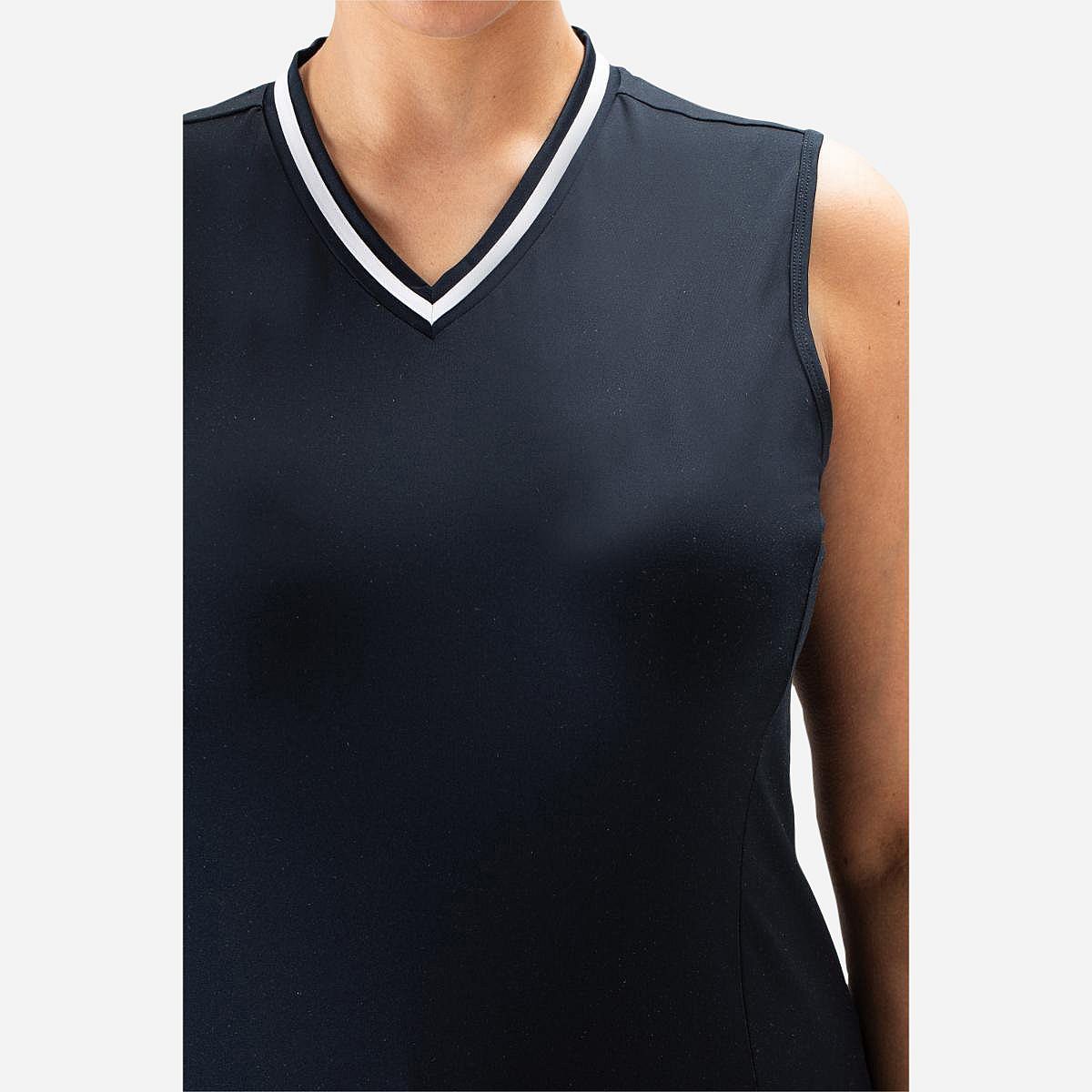 AN306808 Jayda plus Dames sleeveless top